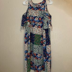 Quilt pattern dress